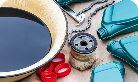 Что делать с отработанным моторным маслом