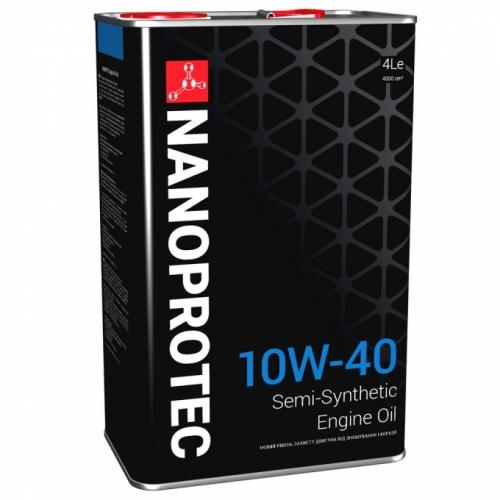 Моторное масло Nanoprotec 10w40 4л