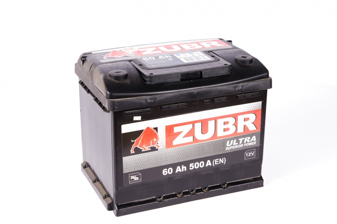 Аккумулятор ZUBR Ultra - 75A +правый (760 пуск)