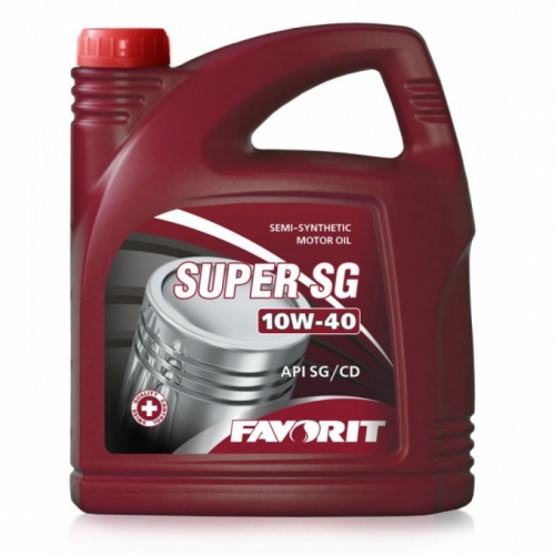 Моторное масло FAVORIT Super SG 10w40 4л SG/CD