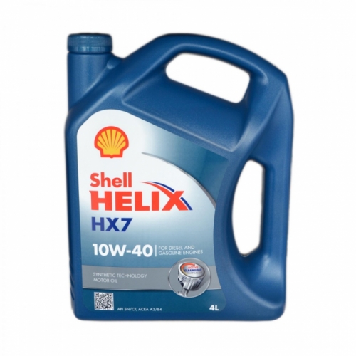 Моторное масло Shell Helix HX7 10w40 4л SN/CF A3/B4