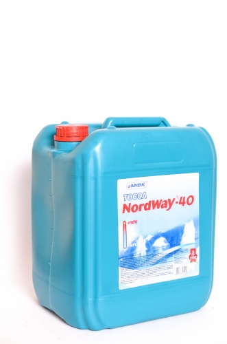Тосол NordWay -40 9кг Охлаждающая жидкость