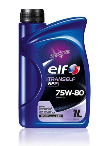 Трансмиссионное масло Elf Tranself NFP GL-4+ 75w80 1л.