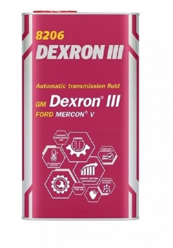 Трансмиссионное масло Mannol (metal) ATF Dexron lll 4л