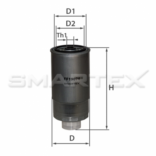 Фильтр топливный SMARTEX FF19074 (SCT ST 355, PP 879/3)