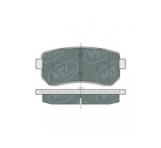 SCT Колодки SP 380 PROFI line