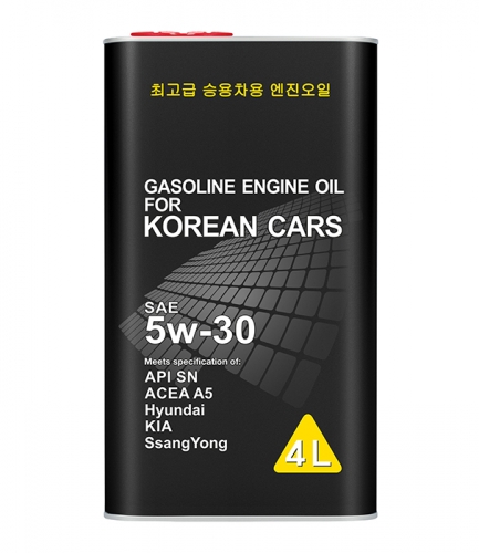 Моторное масло FANFARO 6714 (metal) for Korean Cars 5W30 А5 4л