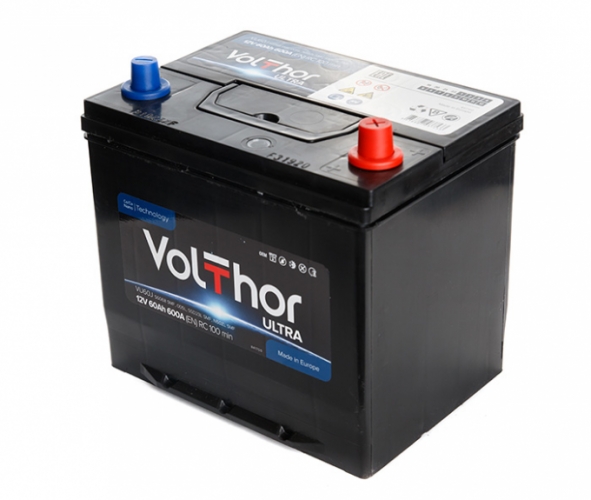 Аккумулятор  VolThor TAB ASIA 60 +прав (О)(600 пуск)