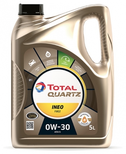 Моторное масло Total QUARTZ Ineo First 0w30 5л/4,41кг  НОВАЯ КАНИСТРА!!!!