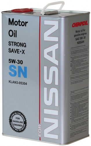 Моторное масло Chempioil (metal) STRONG SAVE-X Nissan 5w30 4л.