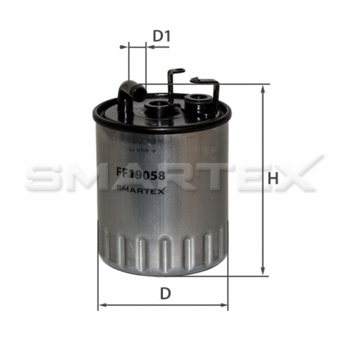 Фильтр топливный SMARTEX FF19058 (SCT ST 391, PP 841/1)