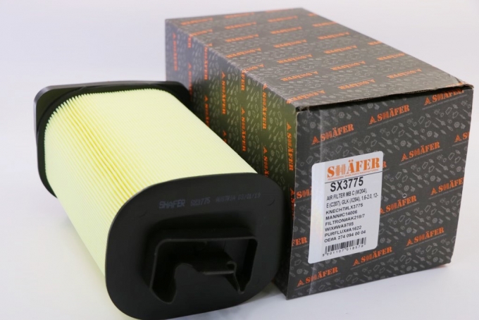 Фильтр воздушный SHAFER SX3775   MB C (W204), E (C207), GLK (X204), 1.6-2.0, 12-