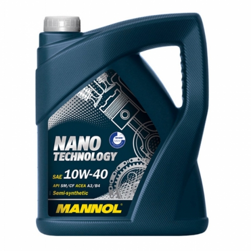 Моторное масло Mannol Nano Technology 10w40 5л SM/CF