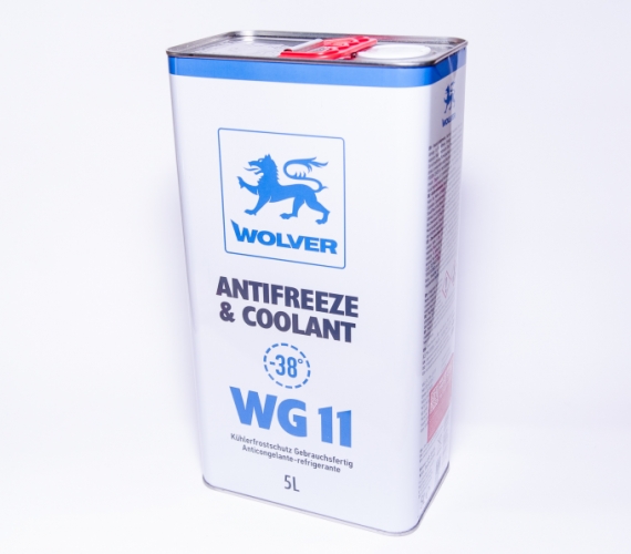 Wolver Антифриз WOLVER Ready for use WG11 5л (синій) Німеччина