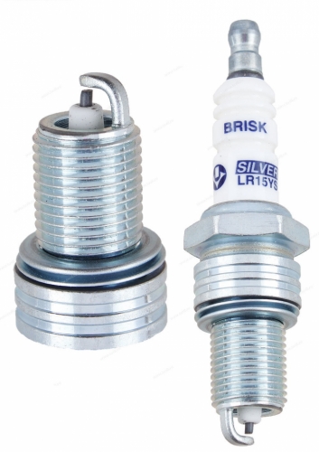 Свечи зажигания BRISK Silver DR15YS 2110i 16v, Lanos, Sens, иномарки ПОШТУЧНО!!!