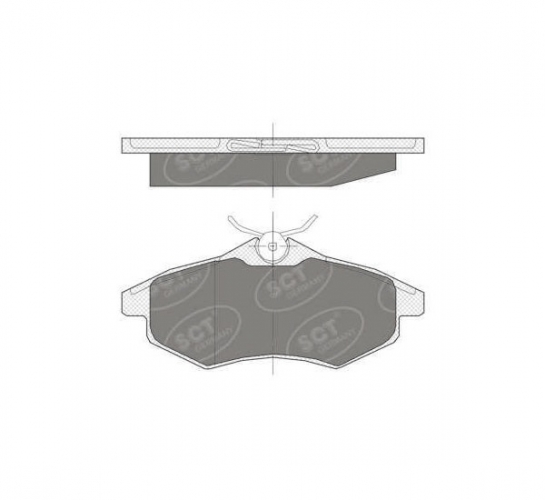 SCT Колодки SP 365 PROFI line