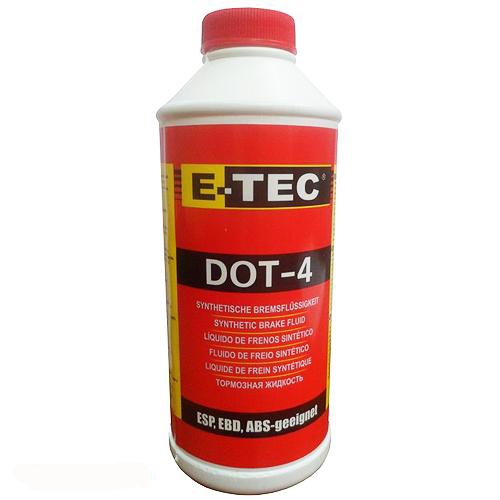 Тормозная жидкость E-TEC ДОТ-4 1л