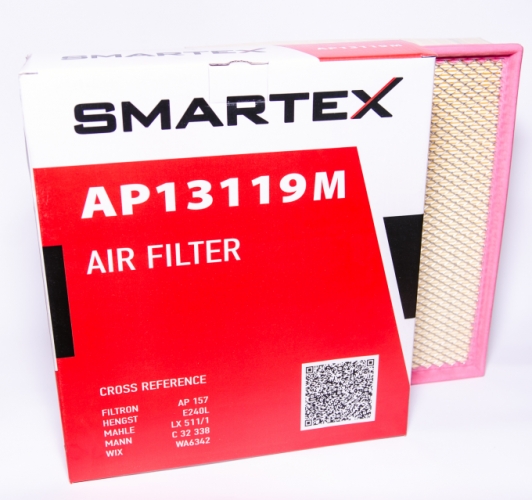 Фильтр воздушный SMARTEX  AP13119M (SCT SB 549, AP 157) С СЕТКОЙ