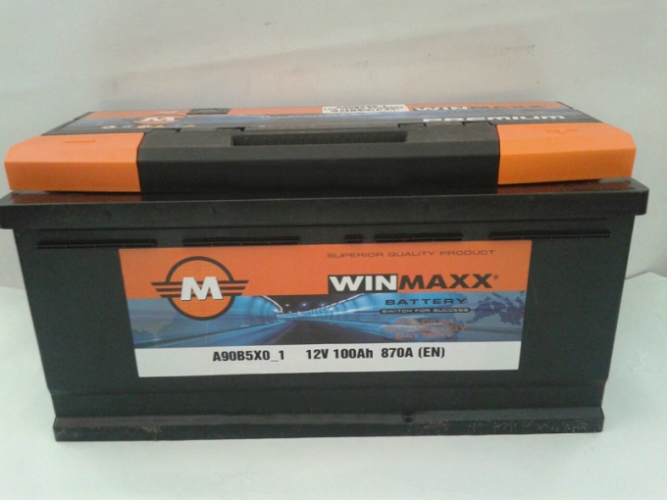 Winmaxx Акумулятор Winmaxx SMF -100 +правий (870 пуск) Нове