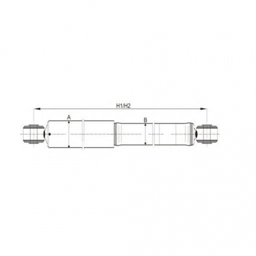 SCT Амортизатор  Z 1215 DEAWOO/CHEVROLET