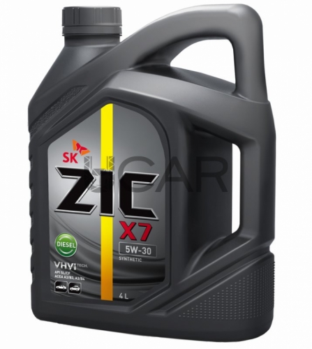 Моторное масло Zic X7 Diesel 5w-30 4л