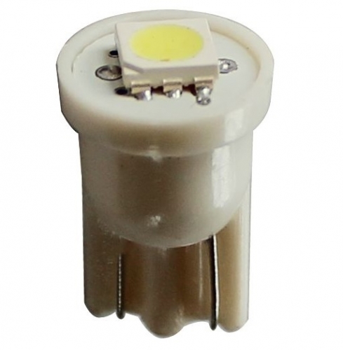 SCT 210209 Лампочки W5W LED 12V 1*5050 W2.1*9.5d (10)  габ,б/ц