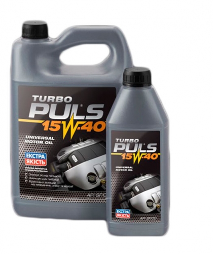 TURBO PULS 15w40 моторное масло  0,9л SF/CD 