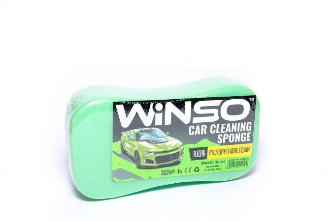 Губка для мытья авто WINSO 220*120*60mm 151100 