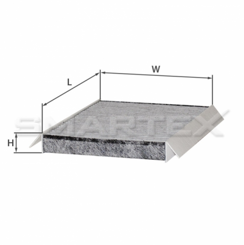 Фильтр салон SMARTEX AC14037 (SCT SA 1224, K 1101)