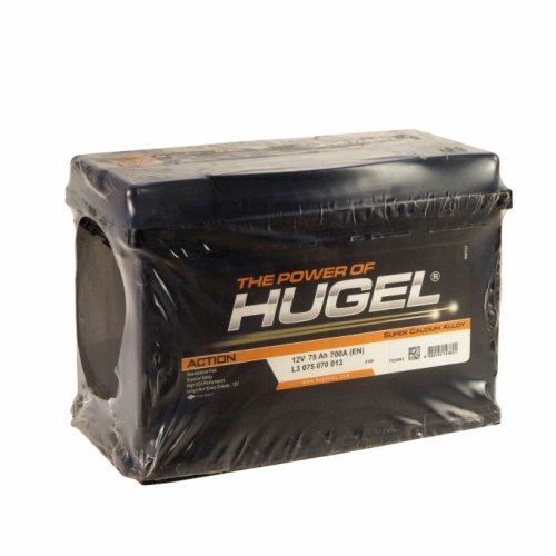 Аккумулятор Hugel Action -75 +правый (0) (700 пуск)