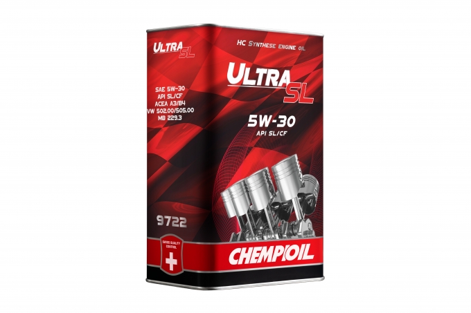 Моторное масло Chempioil (metal) Ultra SL 5w30 4л