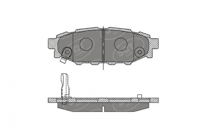 SCT Колодки SP 395 PROFI line