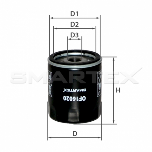 Фильтр масляный SMARTEX ОF16015 (SM 196)