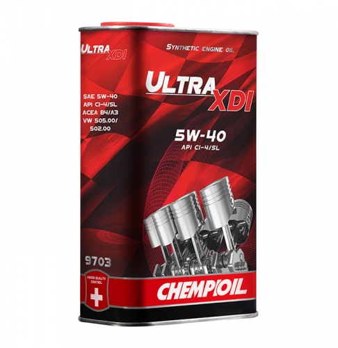 Моторное масло Chempioil (metal) Ultra XDI 5w40 1л