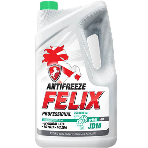 Антифриз (Белая Банка) PROFESSIONAL ANTIFREEZE FELIX JDM  5л