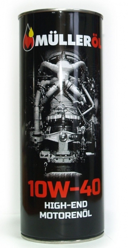 Моторное масло Mulleroil diesel 10w40 1л CI-4/CF E4/E7, B4 VDS-3,RLD-2,VW 500-505, Cat TO-2