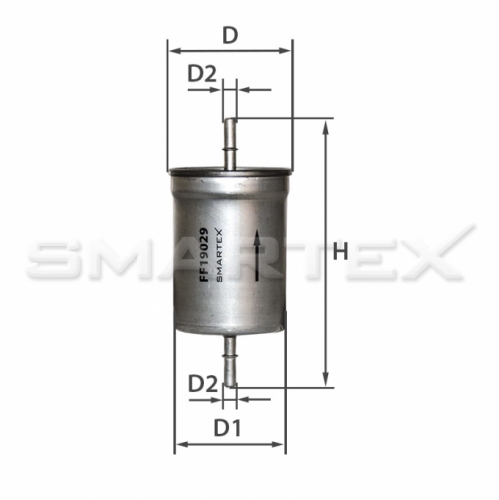 Фильтр топливный SMARTEX FF19029 (SCT ST 374, PP 836/1)