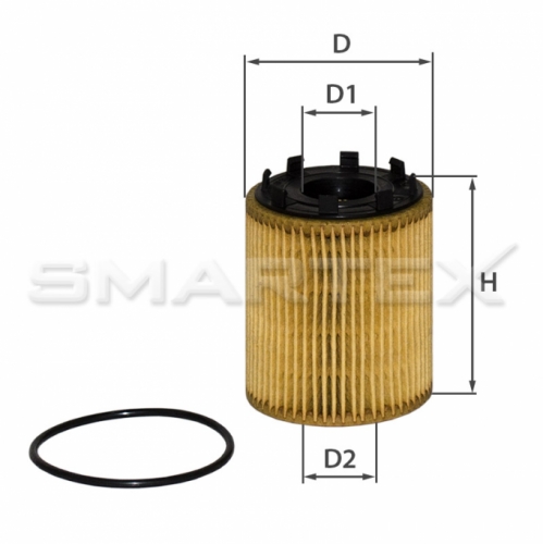 Фильтр масляный SMARTEX ОЕ18025ЕСО (SCT SH 4794 P)