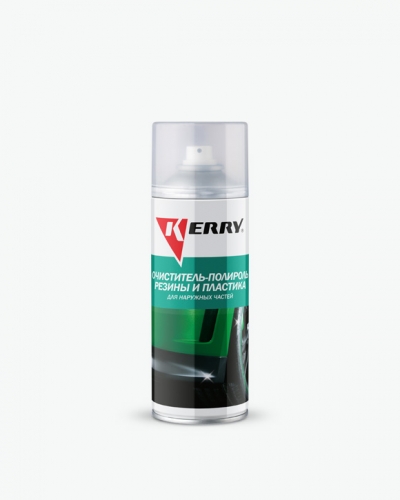 KERRY KR-950 Очиститель-полироль пластика и резины 520мл