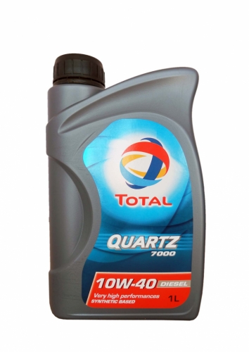 Моторное масло Total QUARTZ Diesel 7000 10w40 1л