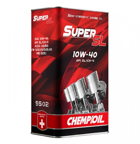 Моторное масло Chempioil (METAL) Super SL 10W40  4л.