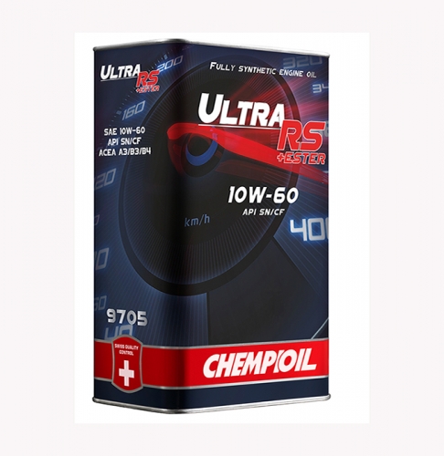 Моторное масло Chempioil (metal) Ultra RS+Ester 10w60 4л.