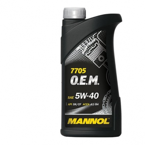 Моторное масло Mannol 7705 O.E.M. for Renault Nissan 5w40 1л