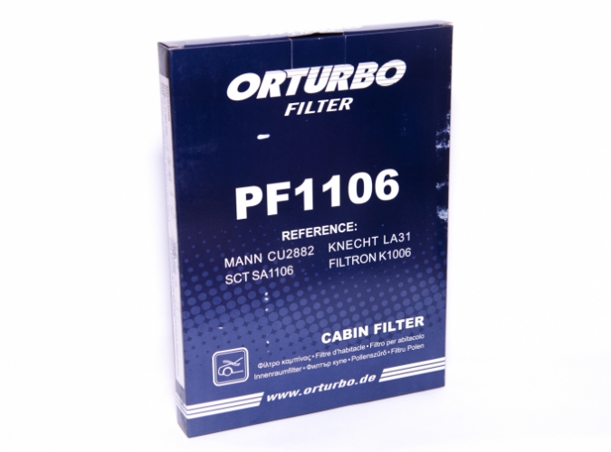 Фильтр салона ORTURBO PF 1106 OR SCT SA 1106