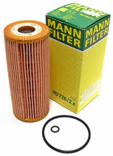 Фильтр масляный MANN HU 726/2x=HU 726/1x