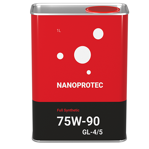 Трансмиссионное масло Nanoprotec  Gear Oil 75w90 GL-4/5 1л СИНТЕТИКА