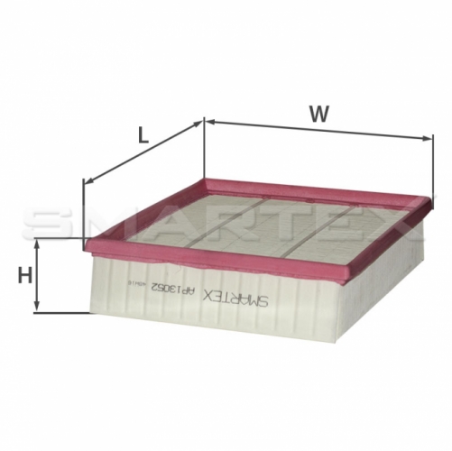Фильтр воздушный SMARTEX AР13052 (SCT SB 222, AP 063/1) AUDI A4 95-01, A6 97-05, VW PASSAT 96-05, SKODA