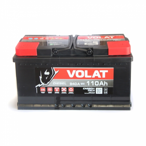 Аккумулятор VOLAT - 110A +правый (L5) 980 пуск