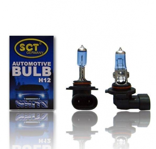 SCT 203003 Лампочки H12 White 12V 53W PZ20d(10)
