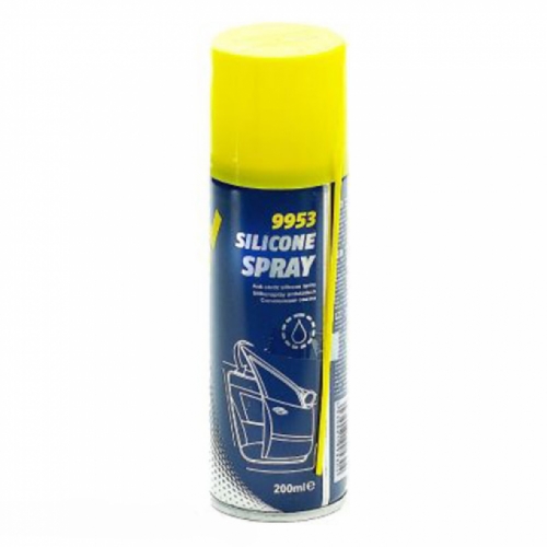 Силиконовая смазка Mannol 9953 Silicone Spray Antiststisch 200мл